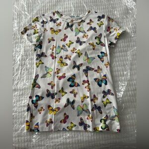 L'Agence Ressi Butterfly Print T-Shirt size S
